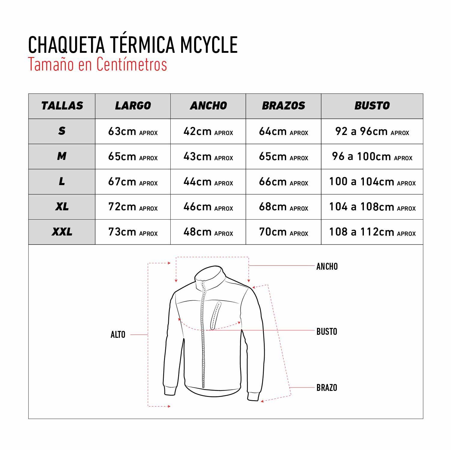 Chaqueta Termica Para Ciclismo Black-3