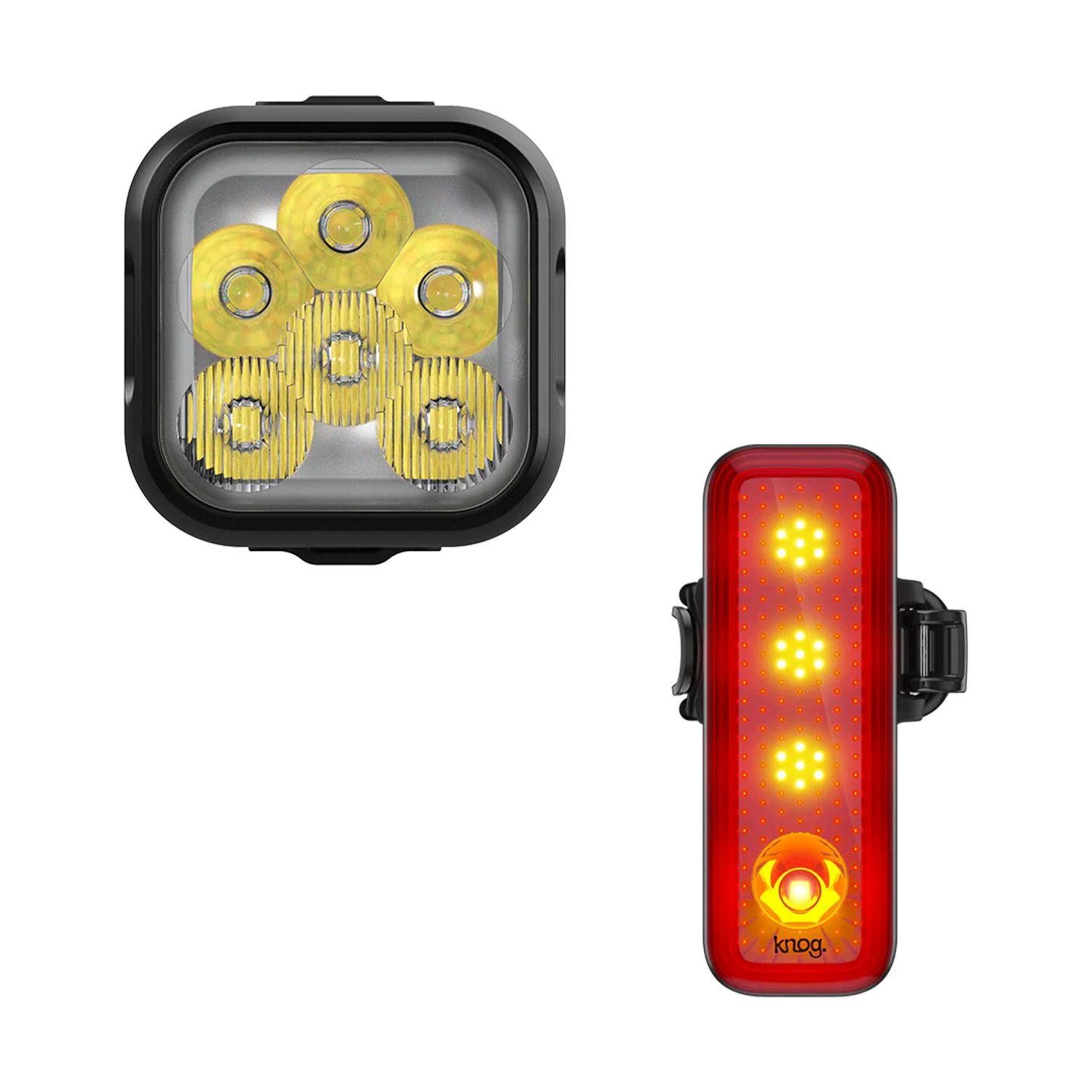 Set de Luces Knog Blinder Pro 1300 lm + Blinder R150-4