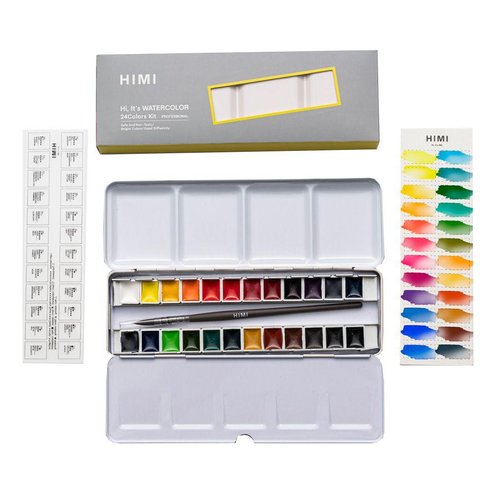 Set Himi 24 pintura acuarela, 2ml-1