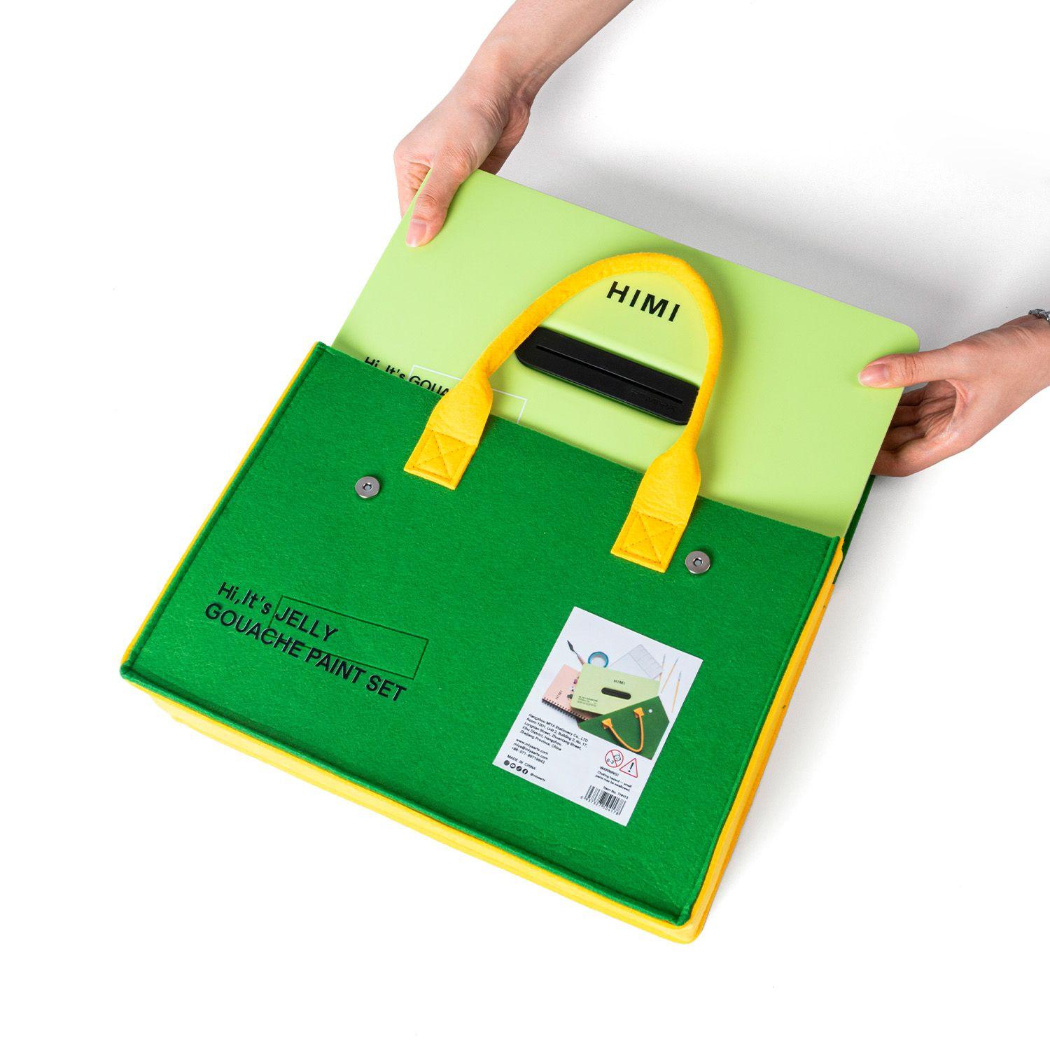 HIMI Set Gouache 72 Colores 12g con Maletín + 6 Accesorios-2