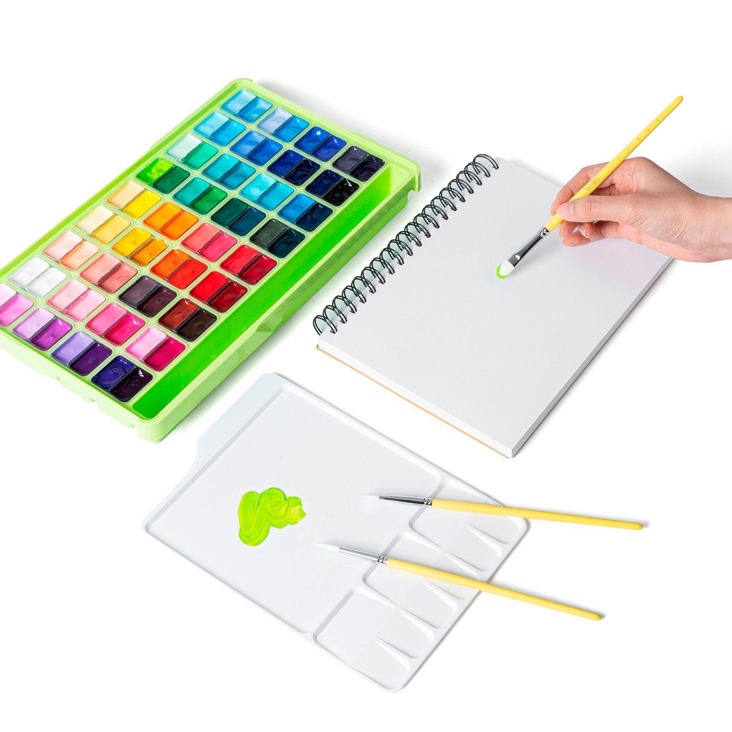 HIMI Set Gouache 72 Colores 12g con Maletín + 6 Accesorios-5