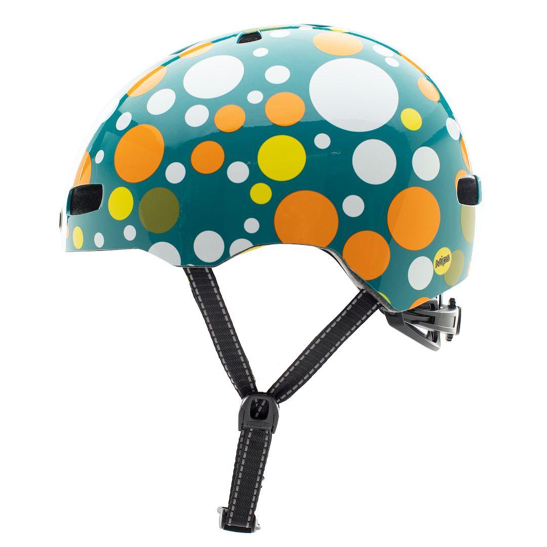 Casco Street Polka Face Gloss Mips Helmet-3