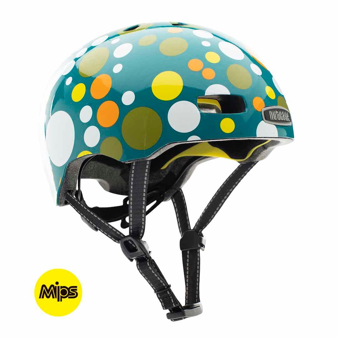 Casco Street Polka Face Gloss Mips Helmet-2