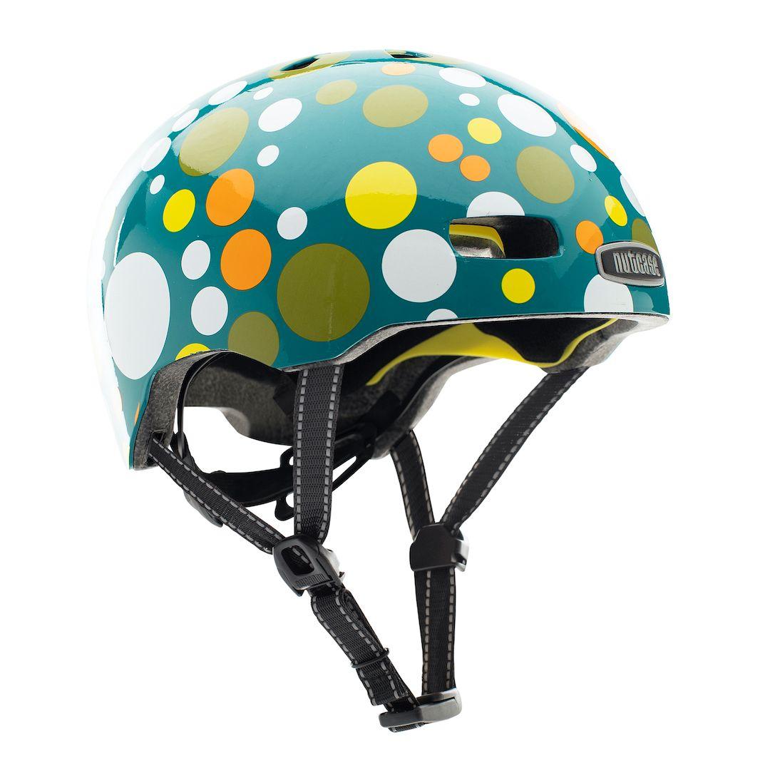 Casco Street Polka Face Gloss Mips Helmet-3
