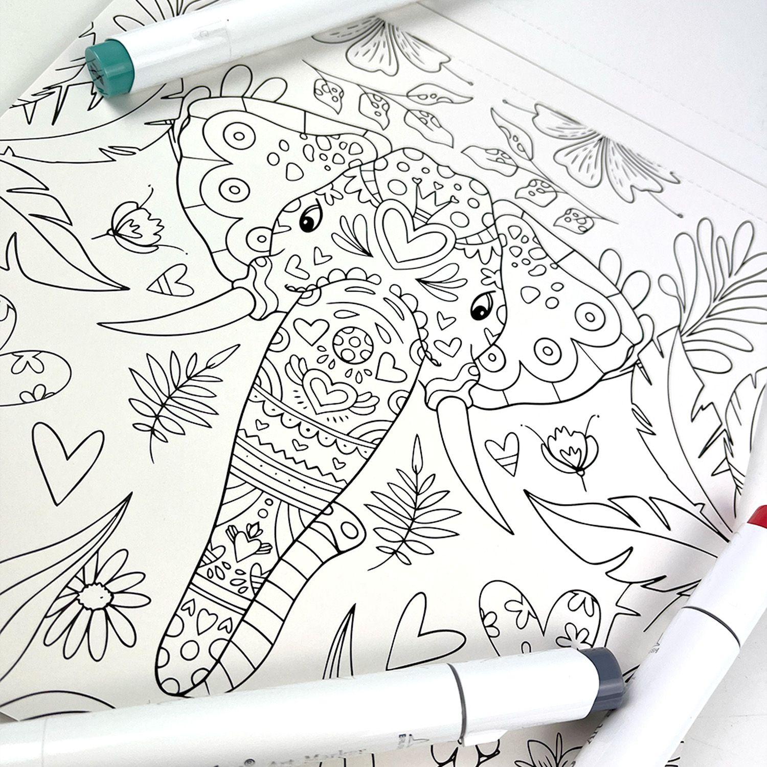 Libro para Colorear Magia Tropical por Deco Daniela-2