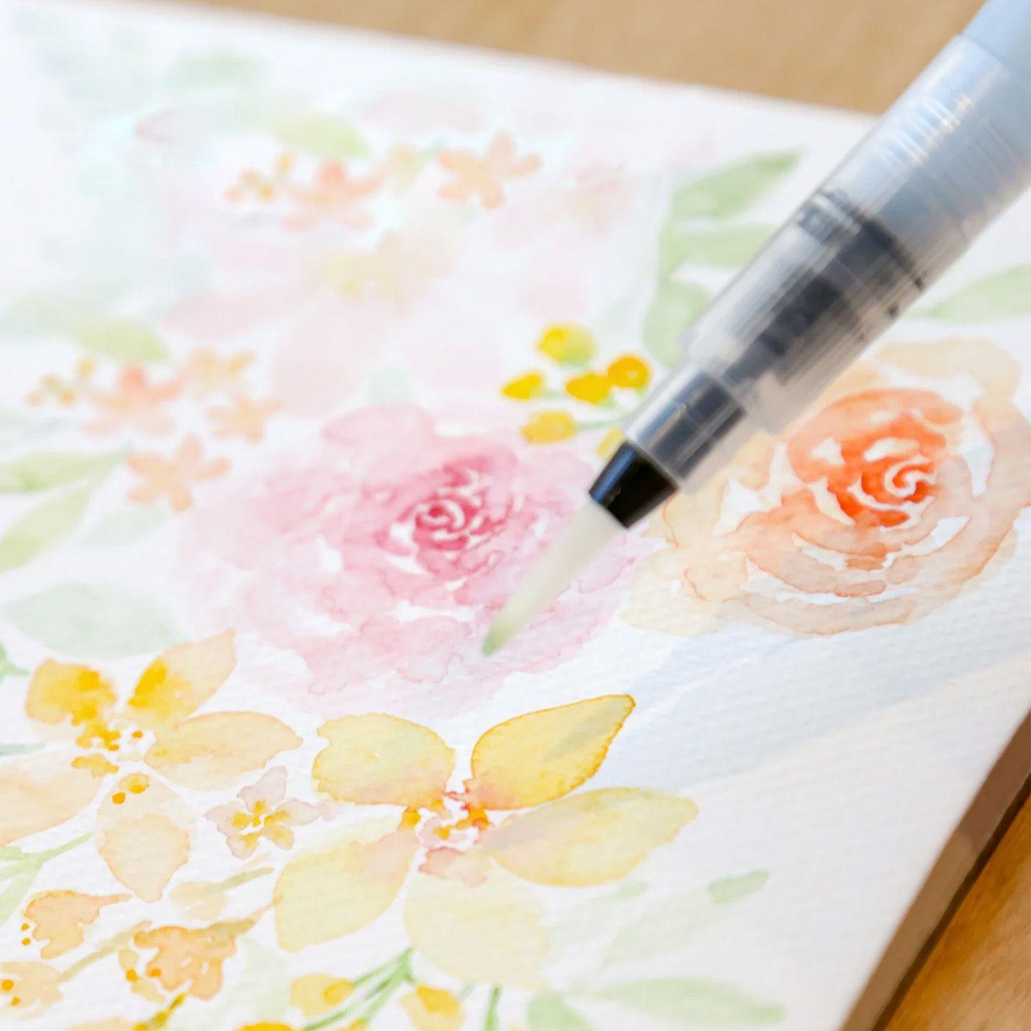 Grabie Set Acuarela de Bolsillo +Pincel 12 colores Essential-5