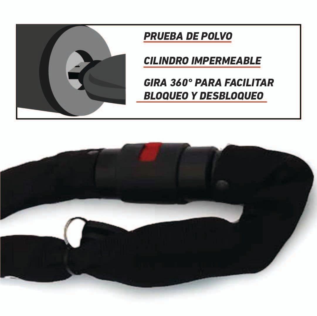 Candado Lock Plus Onwheels - Negro-5