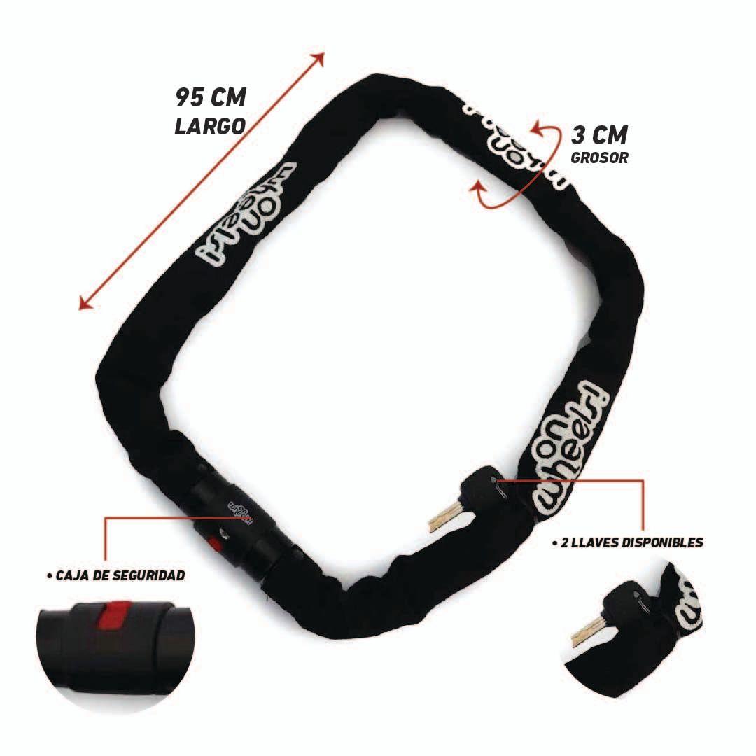 Candado Lock Plus Onwheels - Negro-9