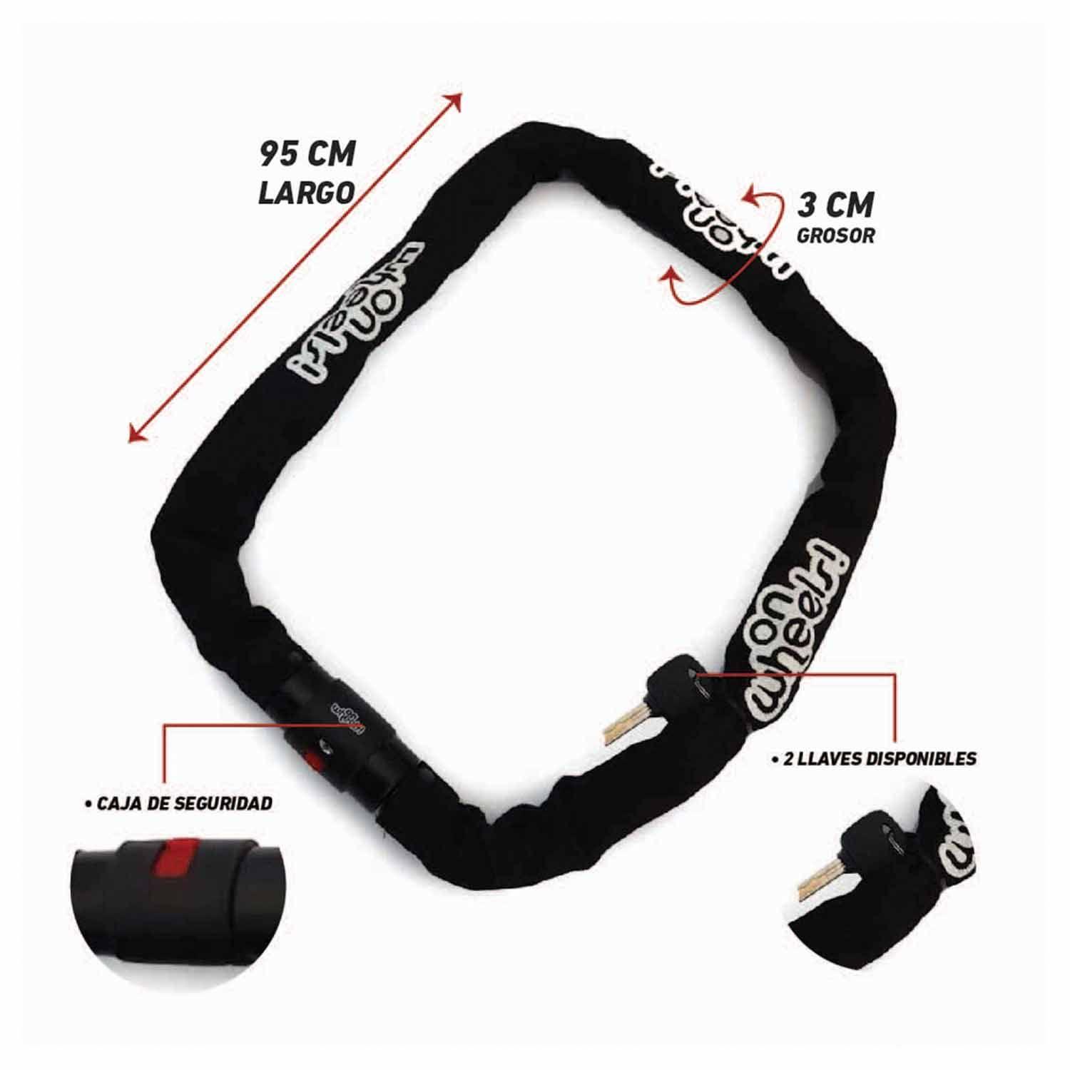 Candado Lock Plus Onwheels - Negro-2