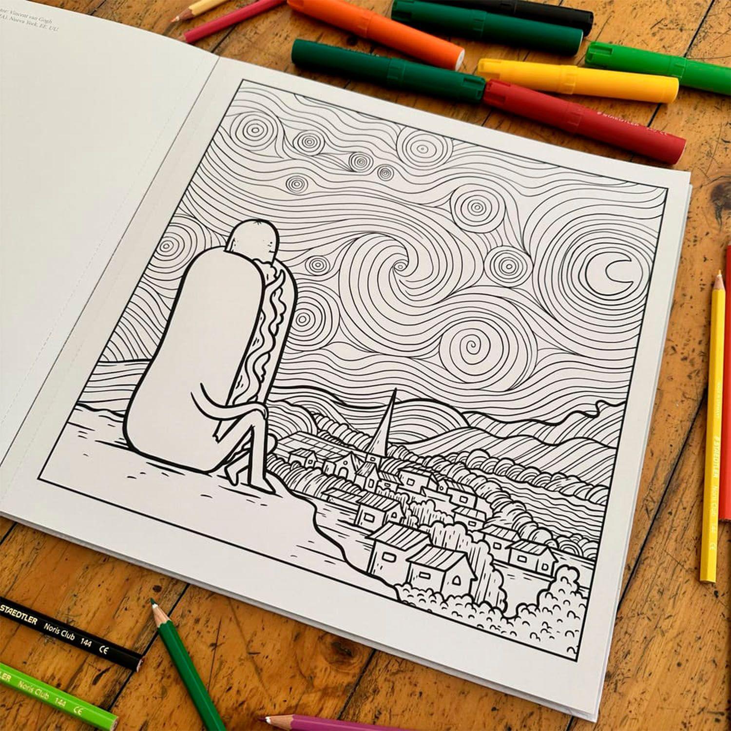 Libro para Colorear El Libro de Arte mas Completo x Ingesman-5