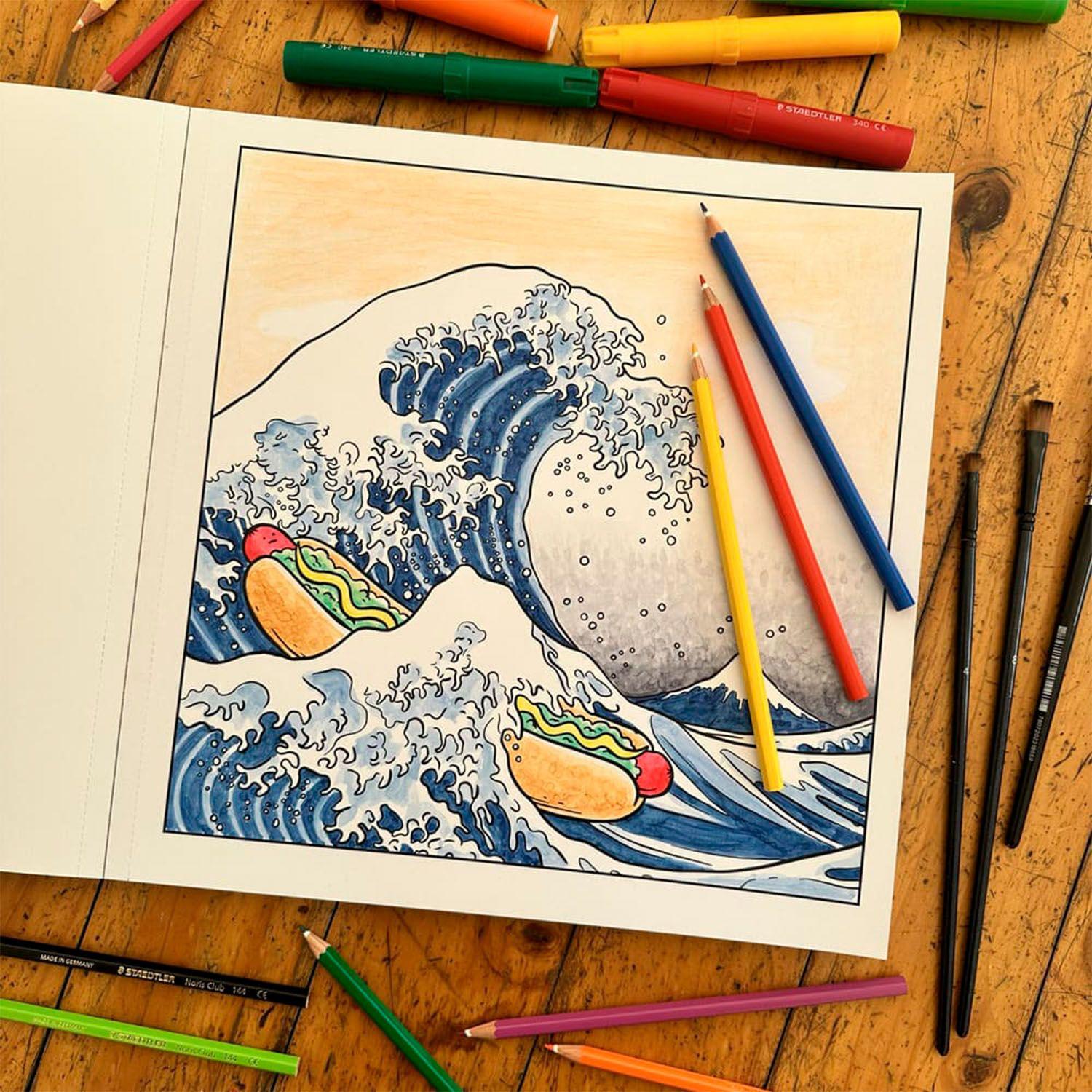 Libro para Colorear El Libro de Arte mas Completo x Ingesman-6