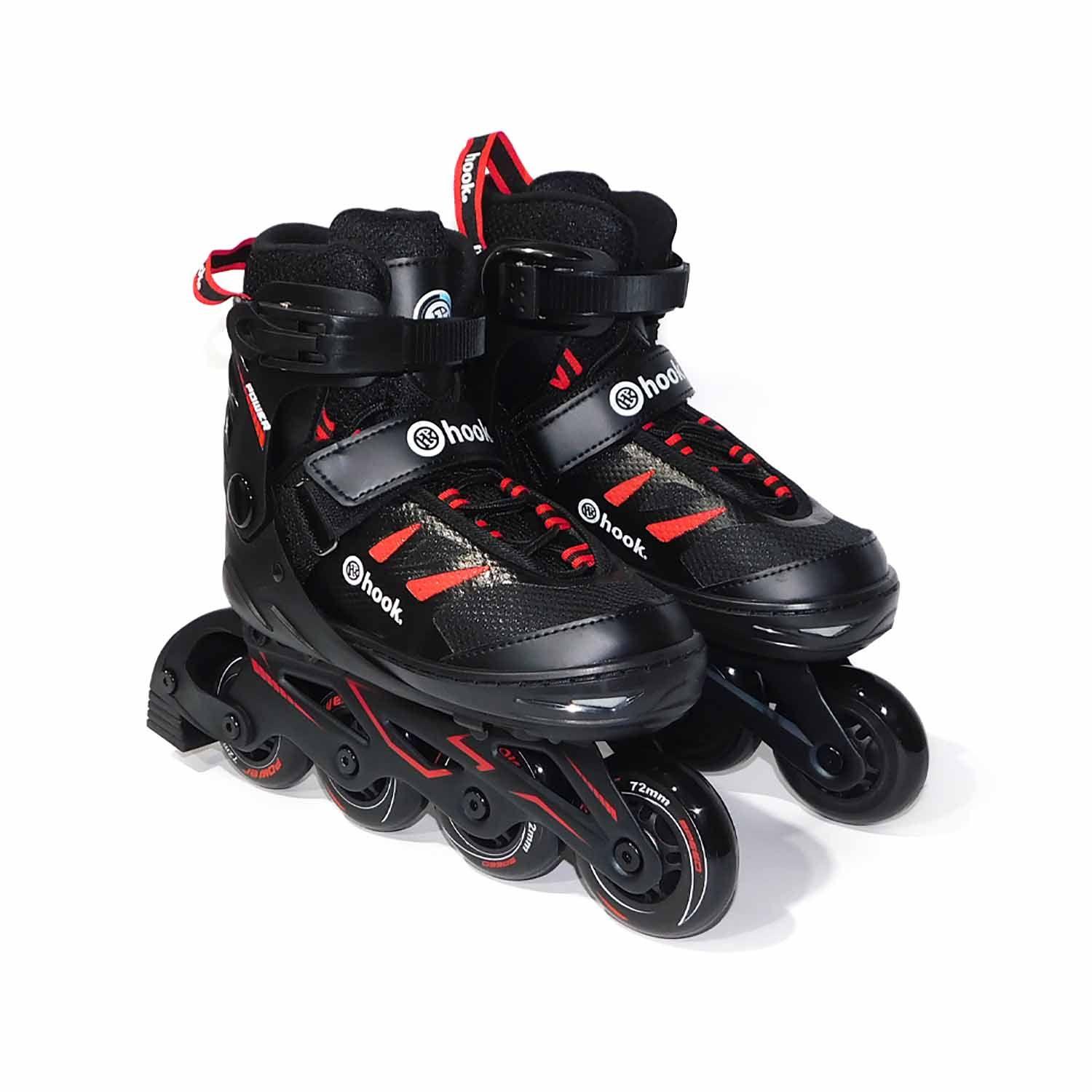 Patines En Linea Hook Power X Rojo-0