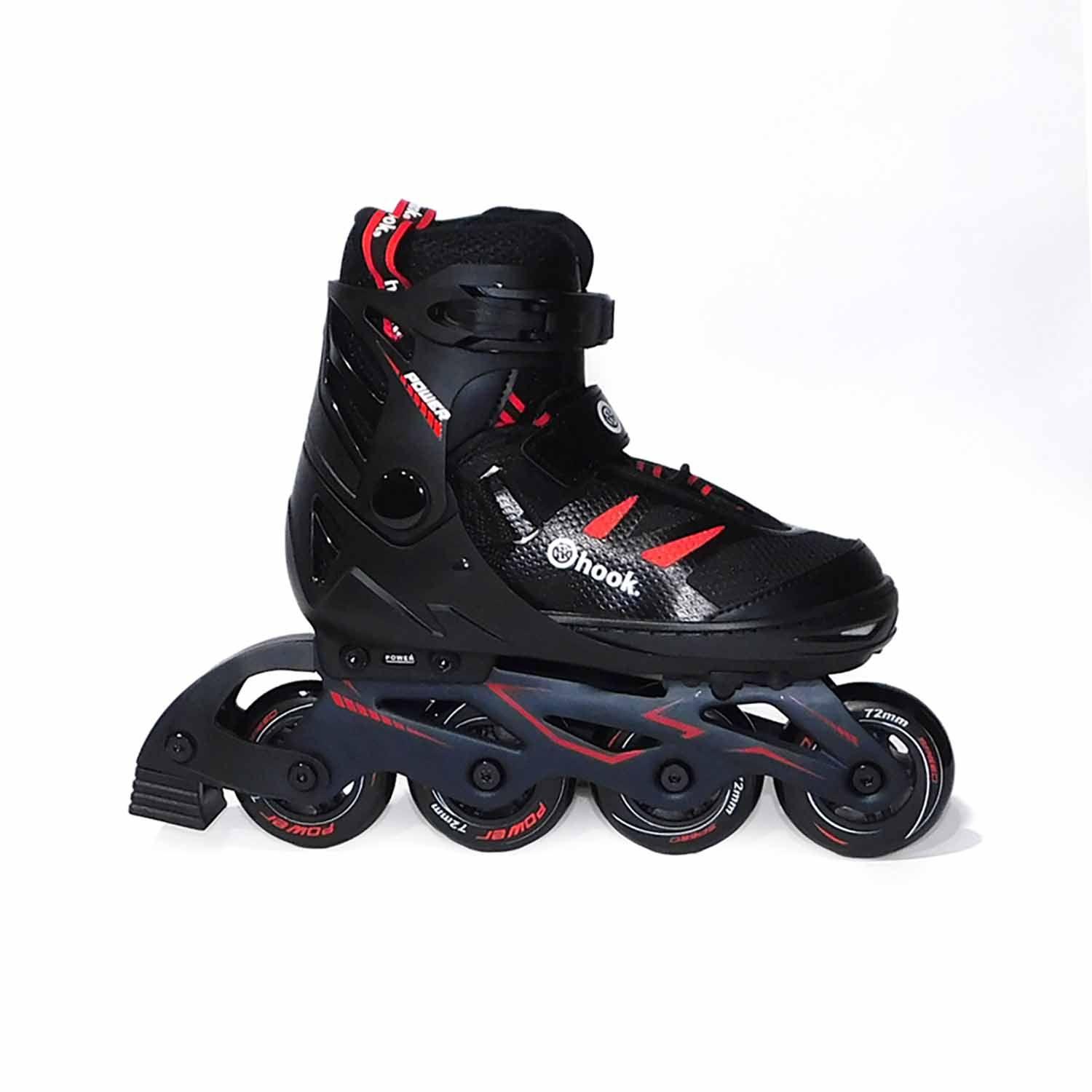 Patines En Linea Hook Power X Rojo-3