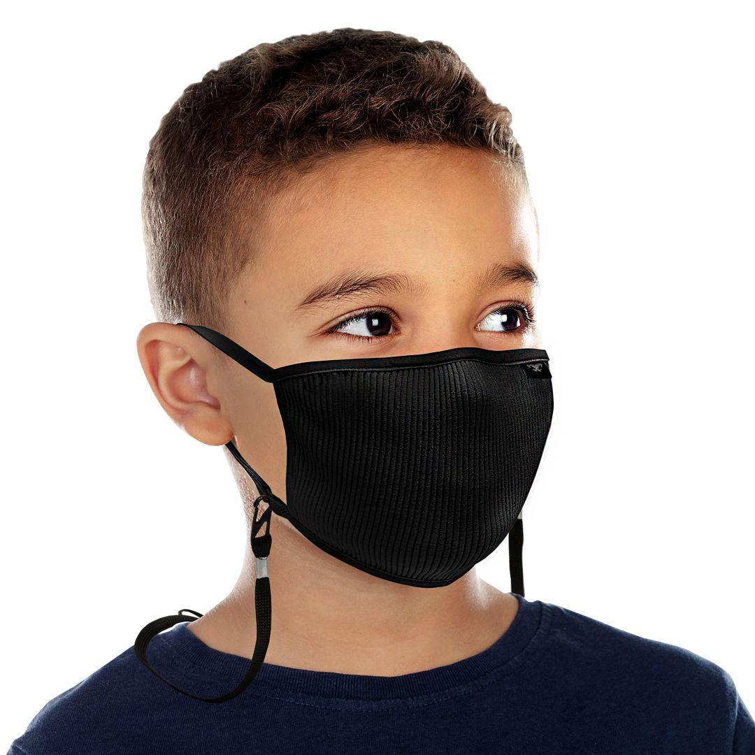 Mascara Filtrante Lavable Niños Fu+ Black -xs Naroo Mask-0