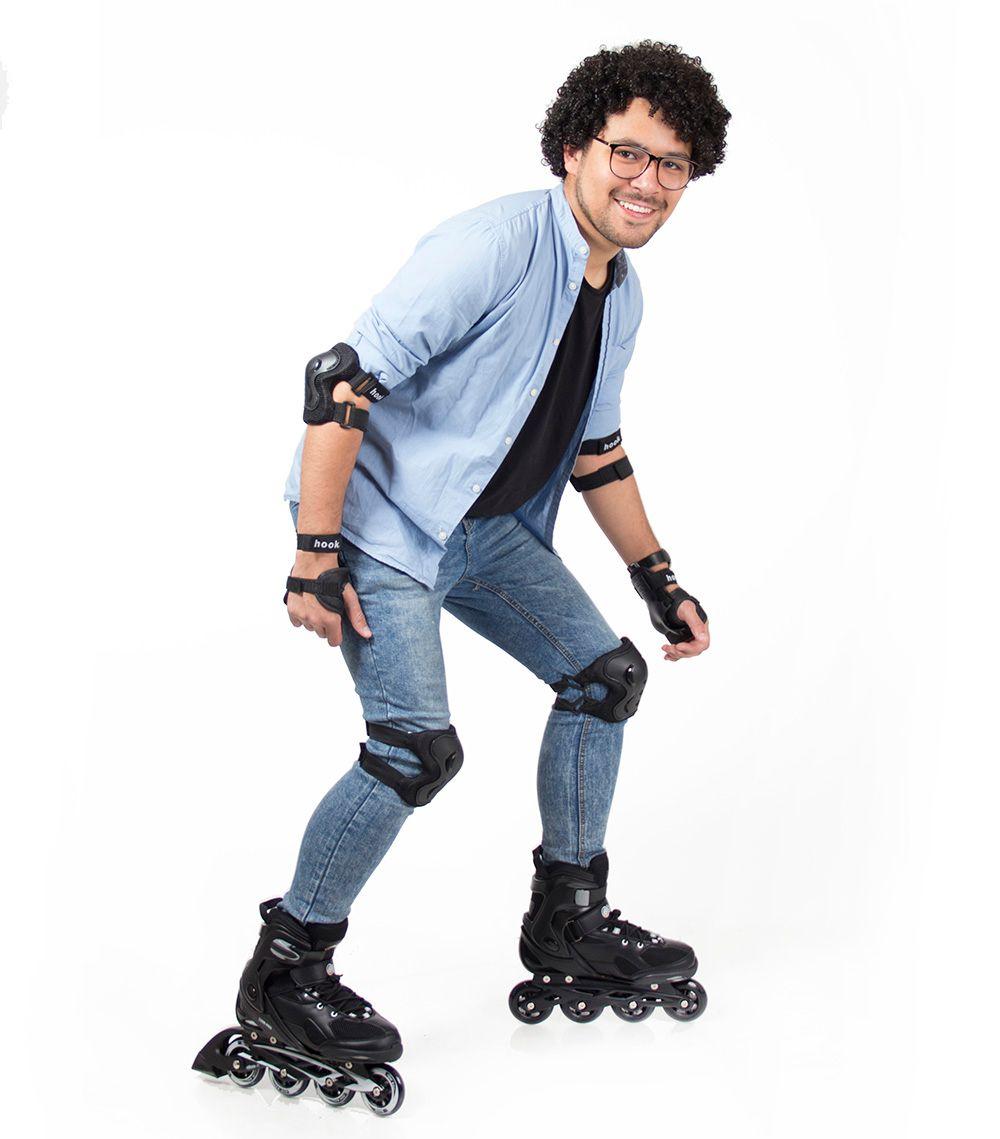 Patines Hook Fitness Pro Negro-7
