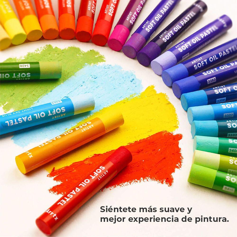 Arrtx 48 Pasteles al Óleo Suave-4