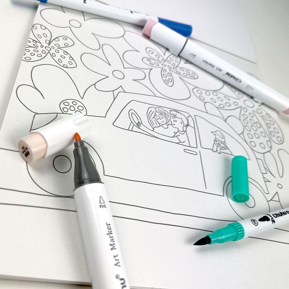 Libro para Colorear Momentos Perfectos por Dani Blanq-4