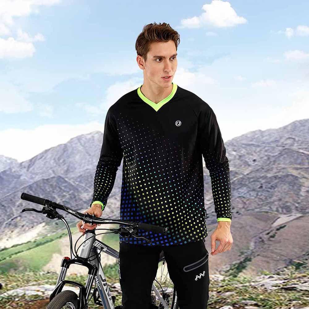 Jersey Para Ciclismo Mtb Negro-6