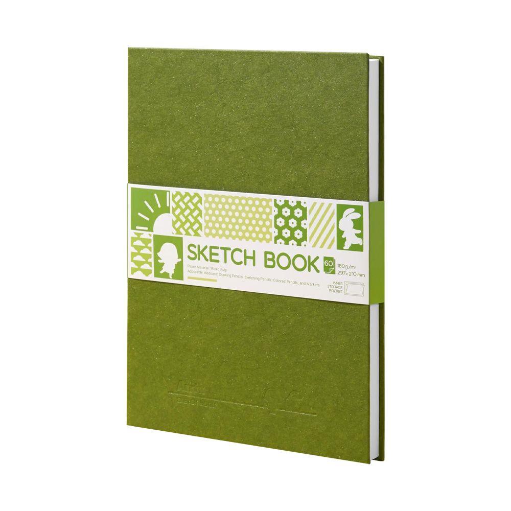 Arrtx Cuaderno de Bocetos de 60 Hojas 180g Tamaño A4-0