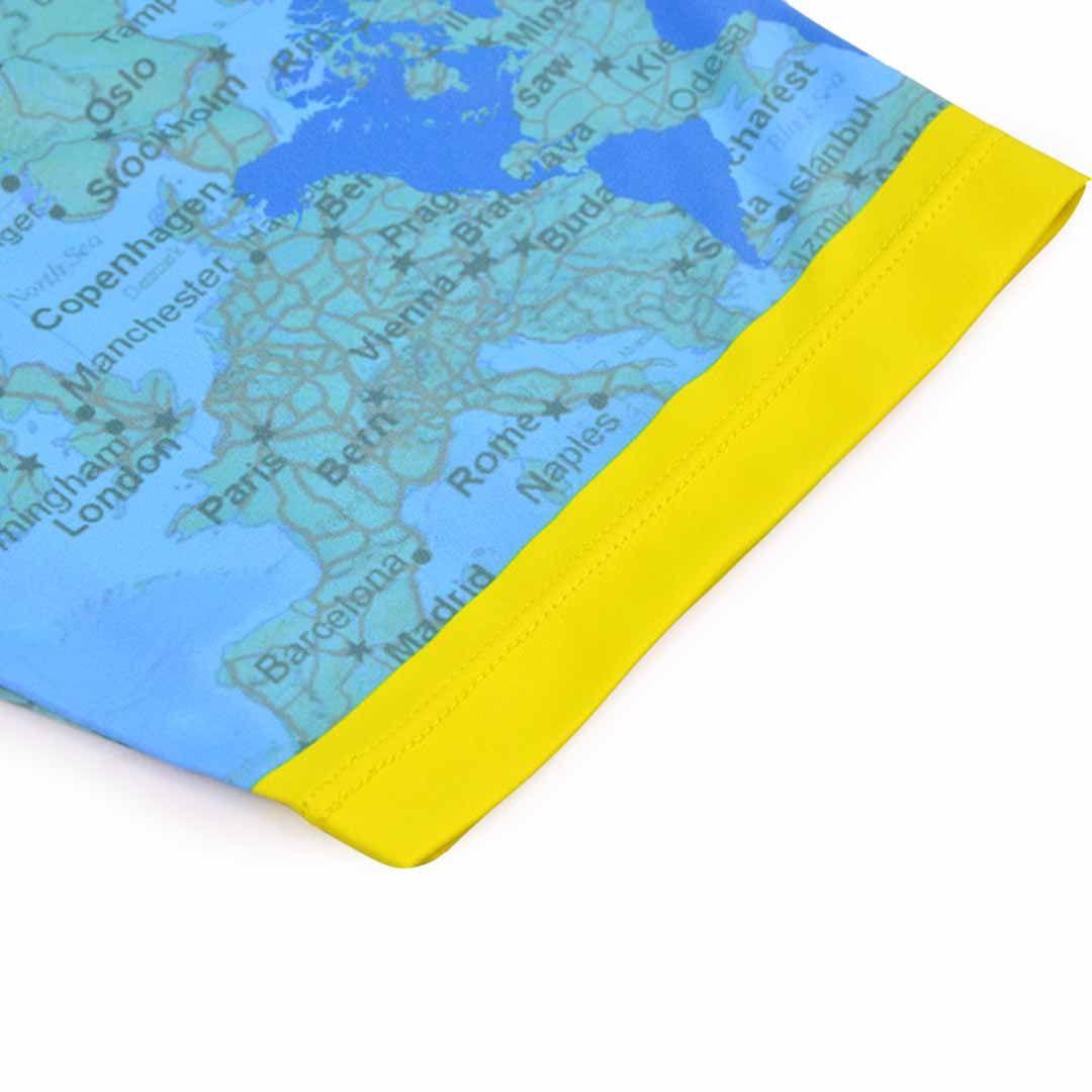 Polera Manga Corta Dvj102 Azul-5