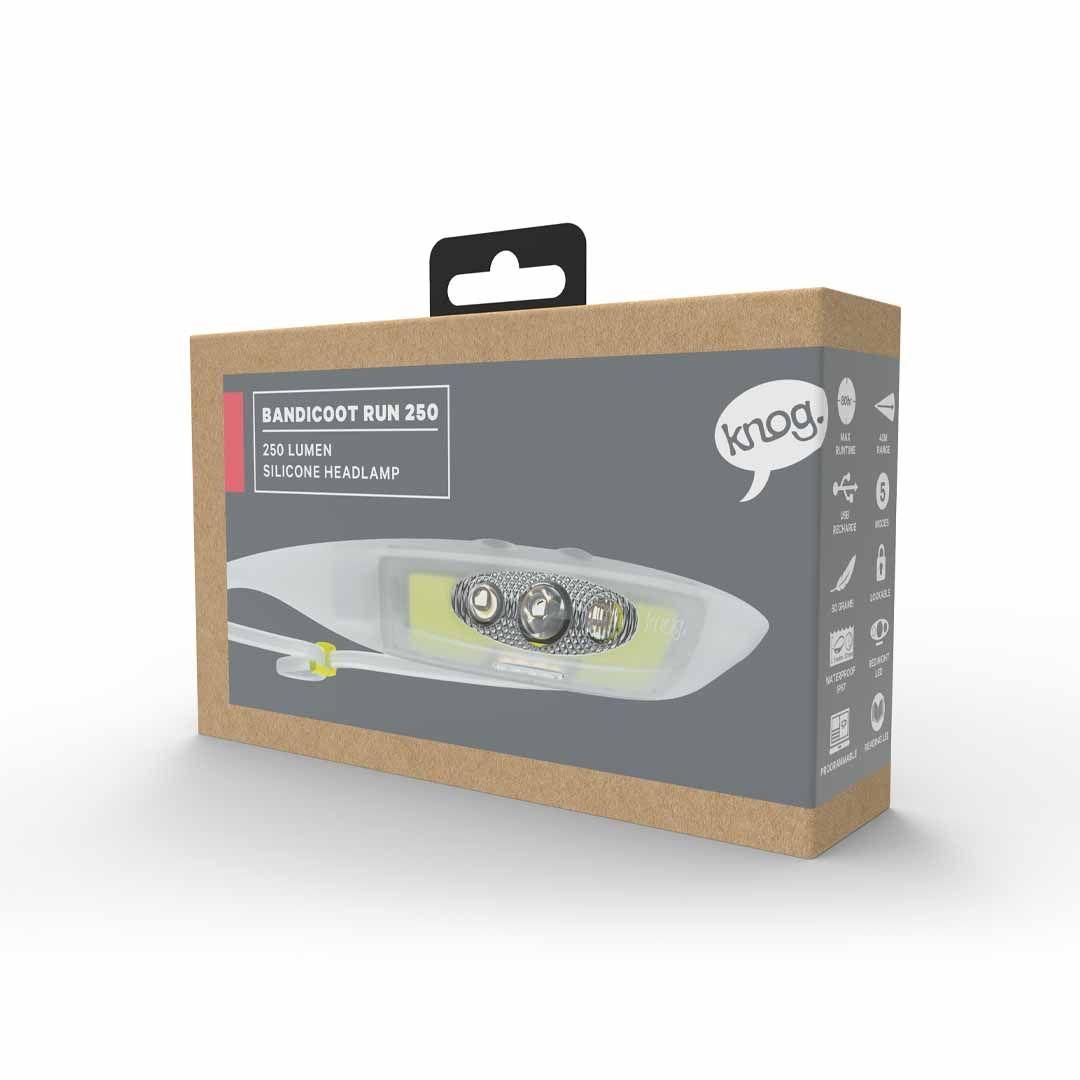 Linterna Frontal Bandicoot Run 250 Lime-5