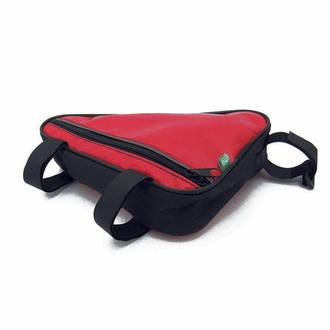 BOLSO TRIÁNGULO IMPERMEABLE DOS POSICIONES ROJO-3