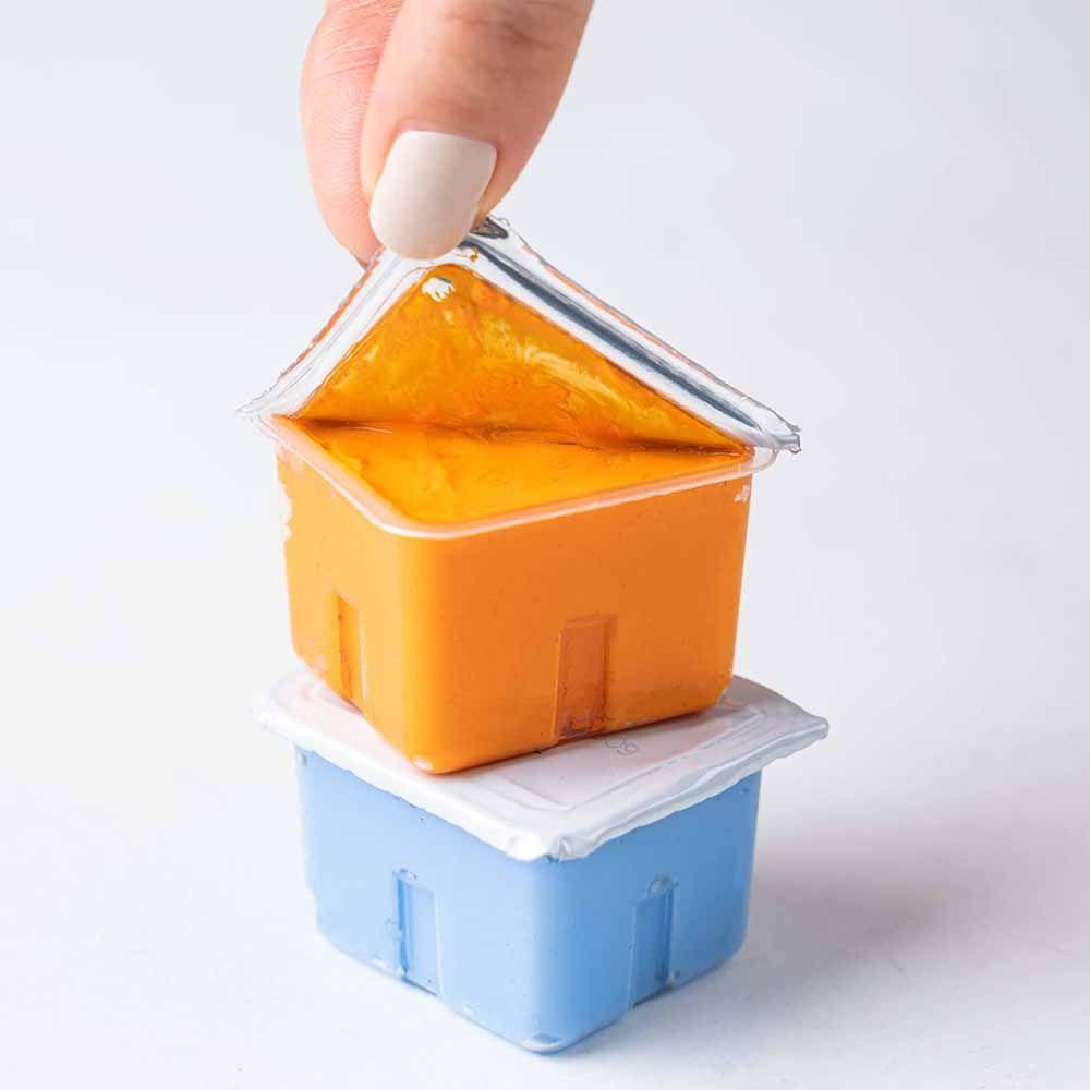 Set Himi Gouache 24 Colores/30gr Con 3 Pinceles Verde-5