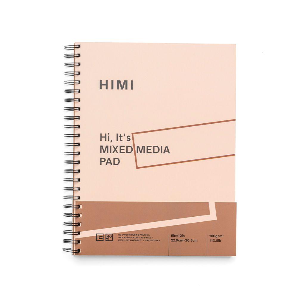 HIMI Block Técnicas Mixtas 22.9 x 30.5cm 180g 40 hojas-0