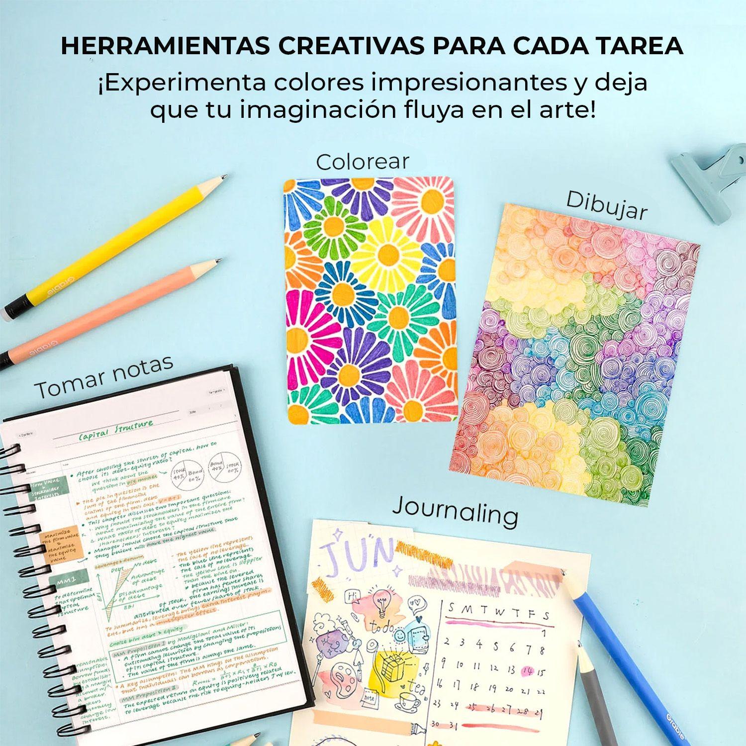 Grabie Set de 9 Bolígrafos de Gel Borrables Tonos Morandi-3