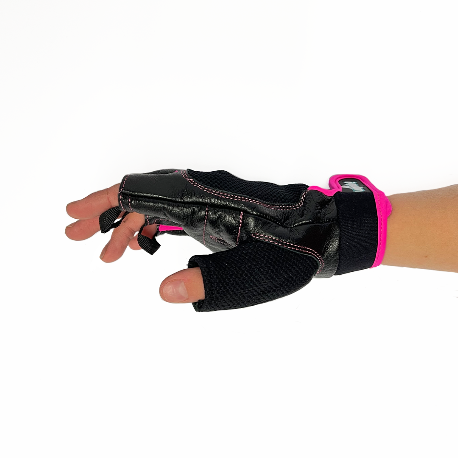Guantes De Entrenamiento Para Pesas Black Pink Onwheels-2