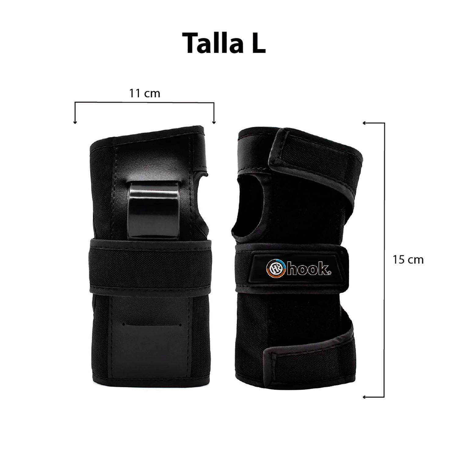 Muñequeras Hook Negra-2