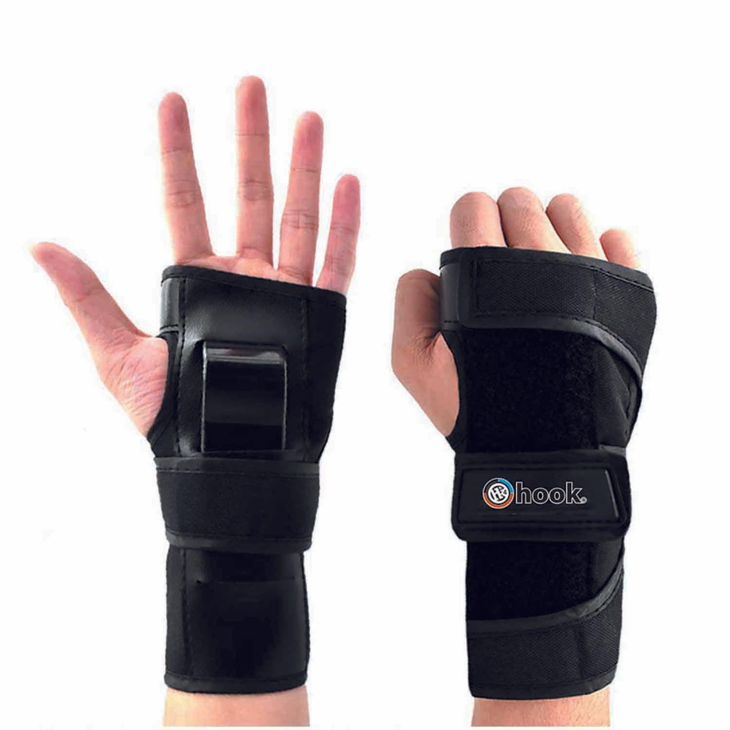 Muñequeras Hook Negra-3