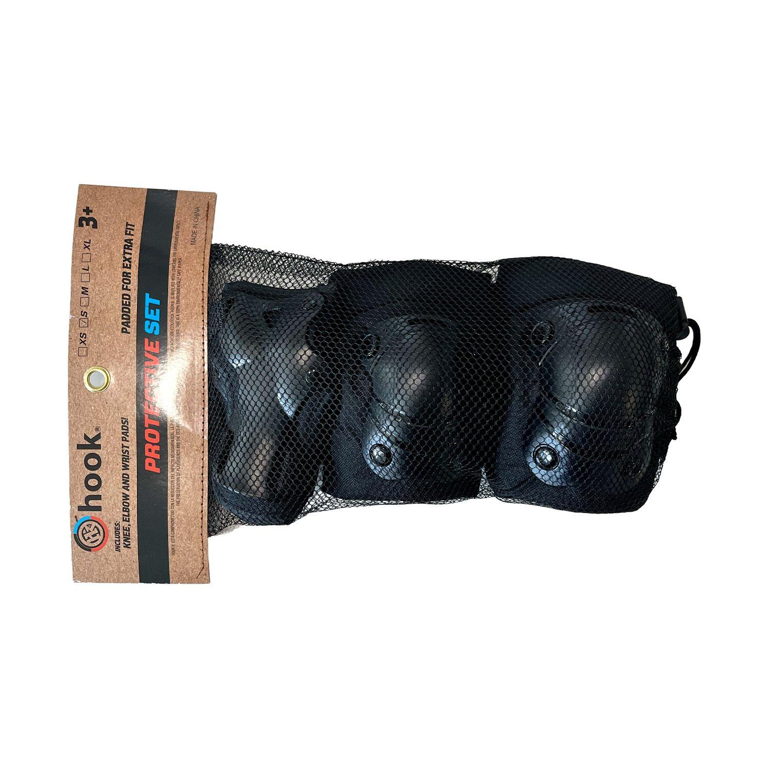 Set de Protecciones Hook 402 Black S-2