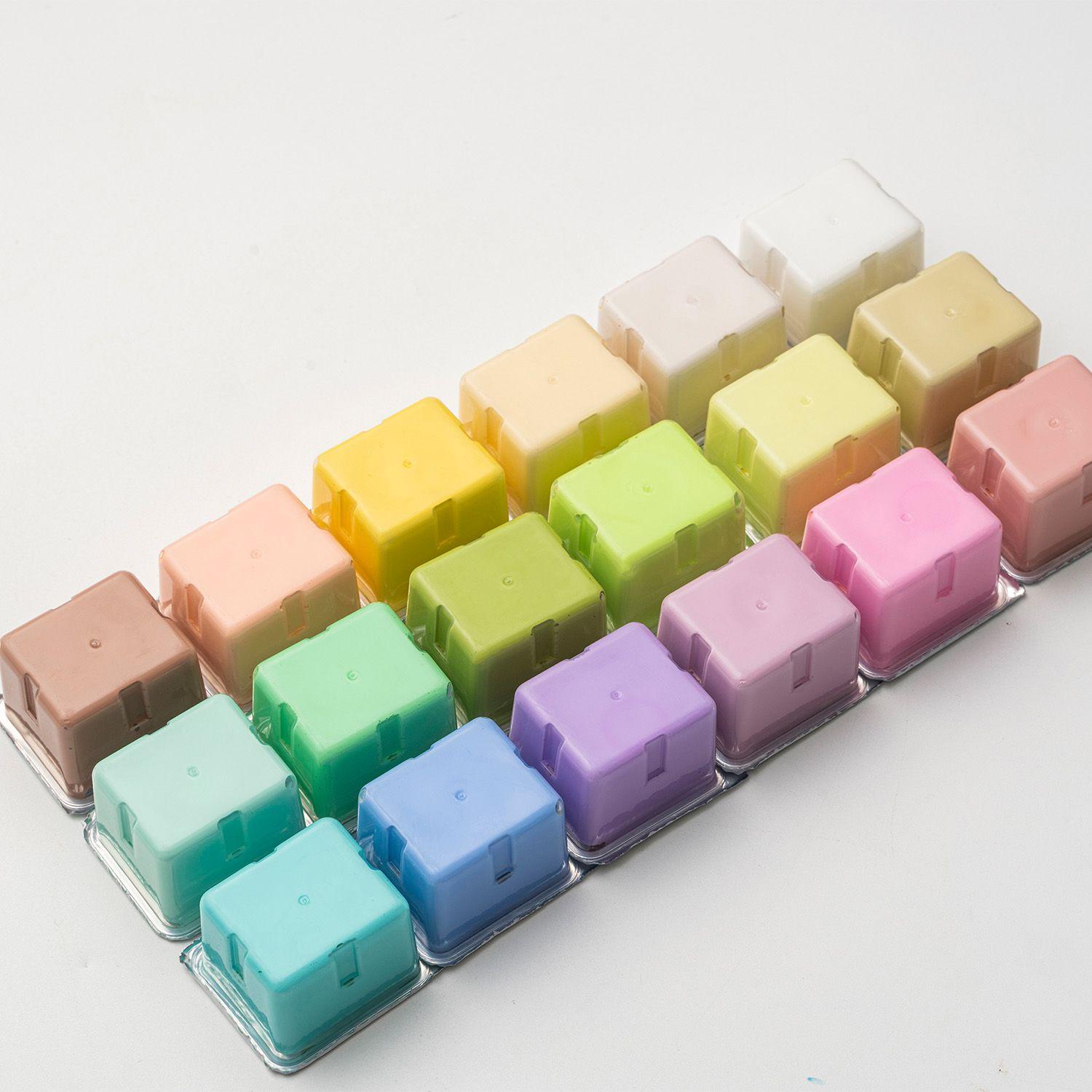 Himi Set Gouache 18 Colores Pastel 12g + 3 pinceles Morado-2