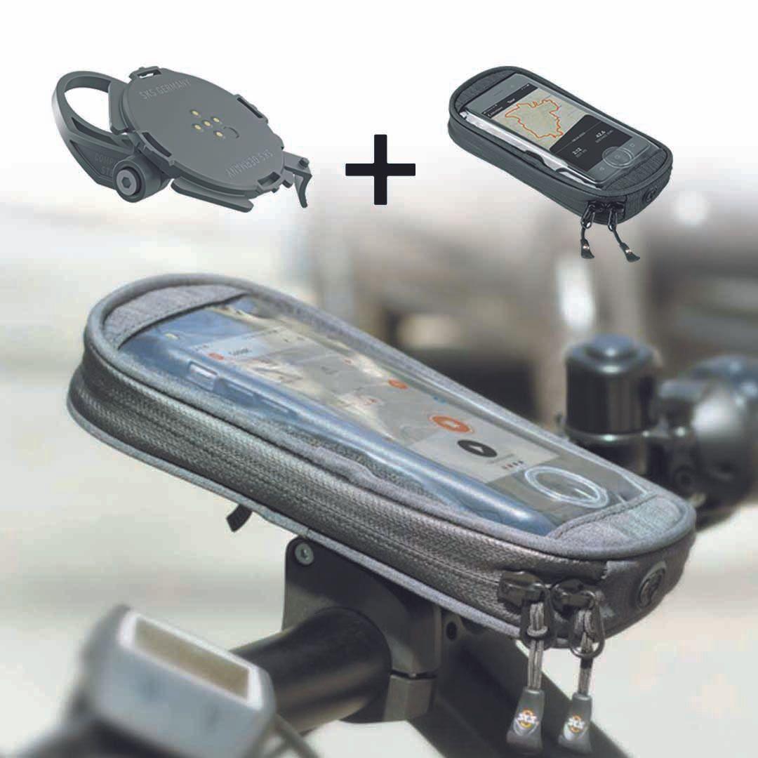 Funda Impermeable Universal + Soporte Inteligente Compit Te-3