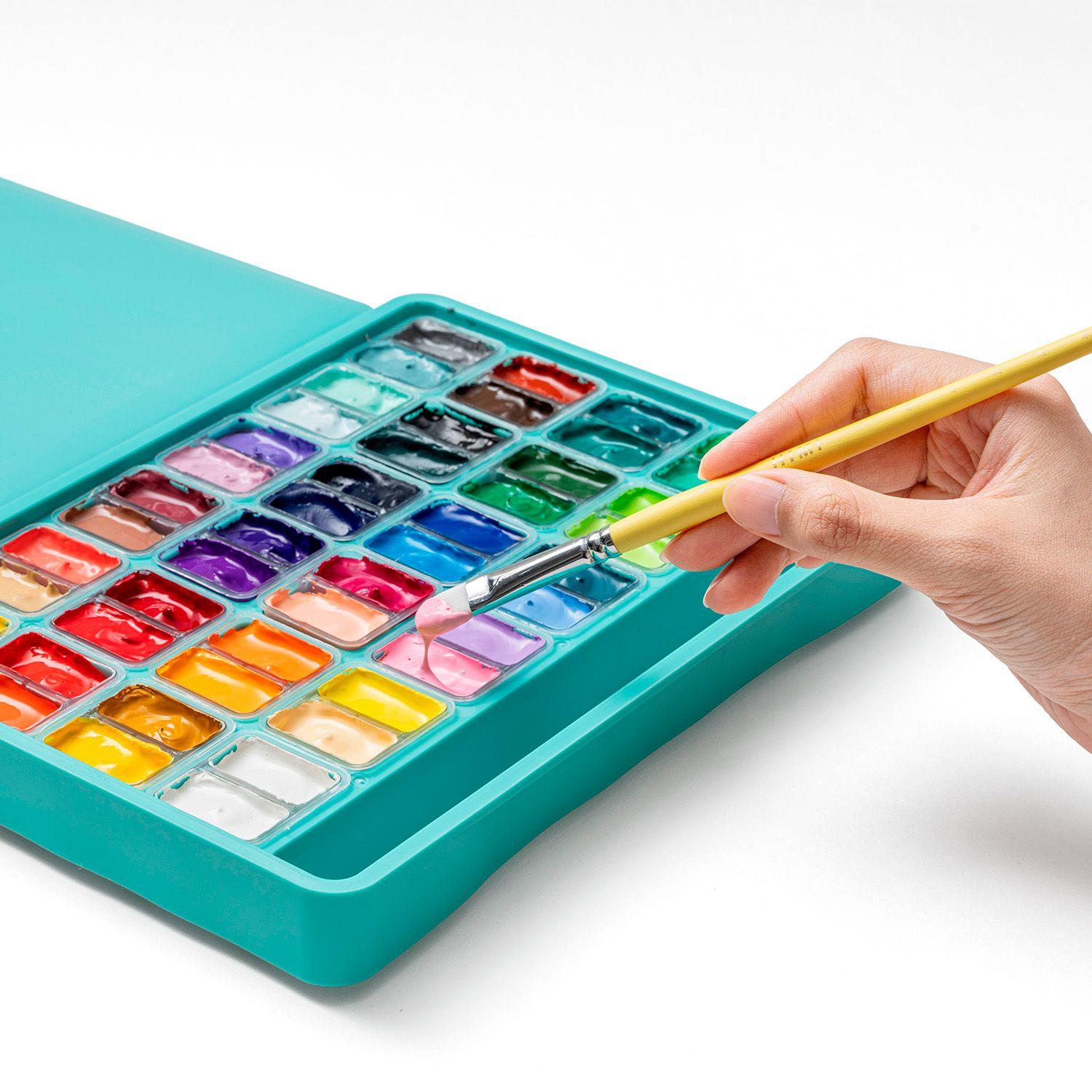 HIMI Kit Portátil Gouache 48 colores 12g + 12 accesorios-3