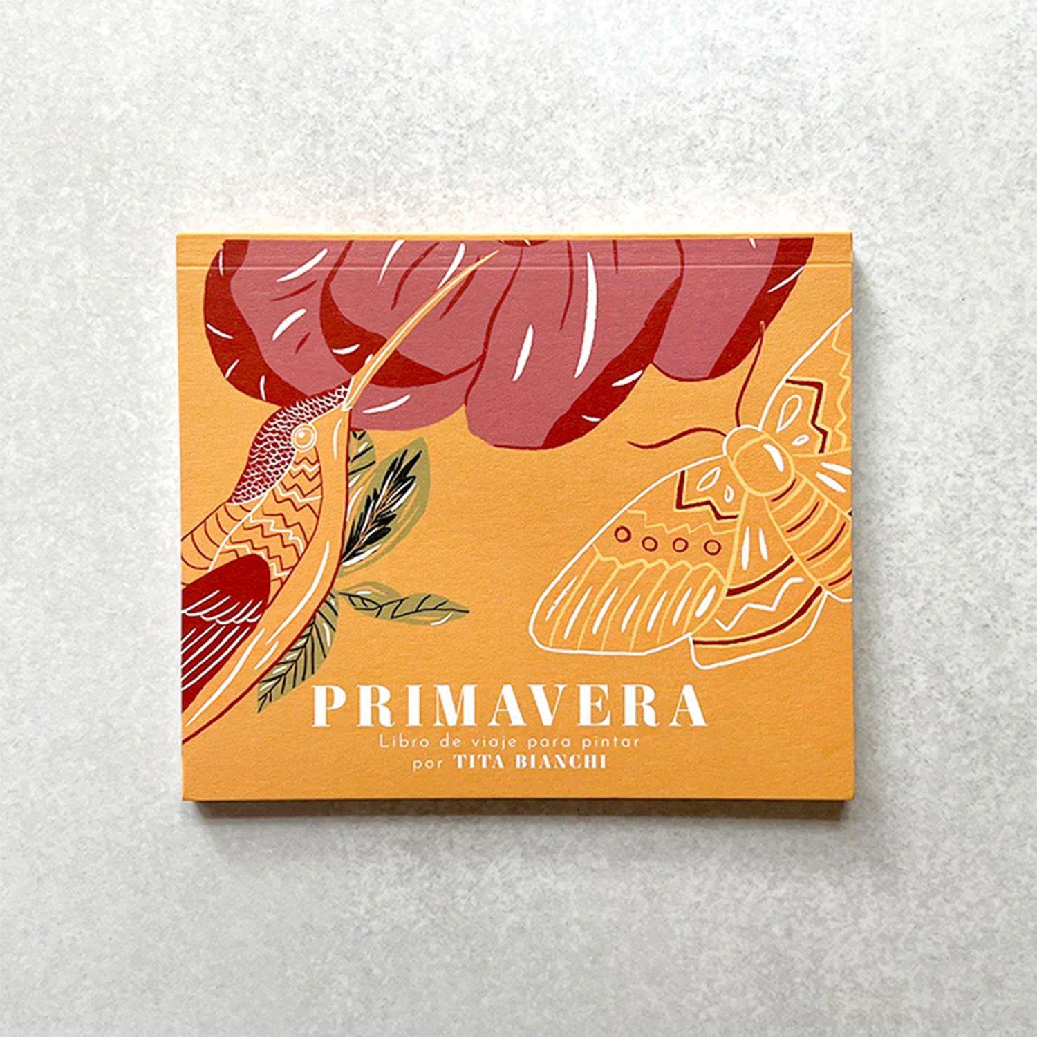 Libro de Viaje para Colorear Primavera por Tita Bianchi-1