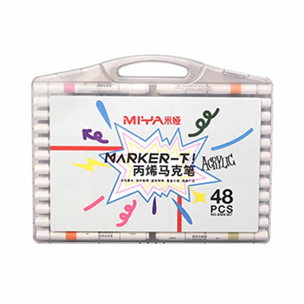 Himi - Miya Set De Marcadores Acrilicos 48 Colores-0