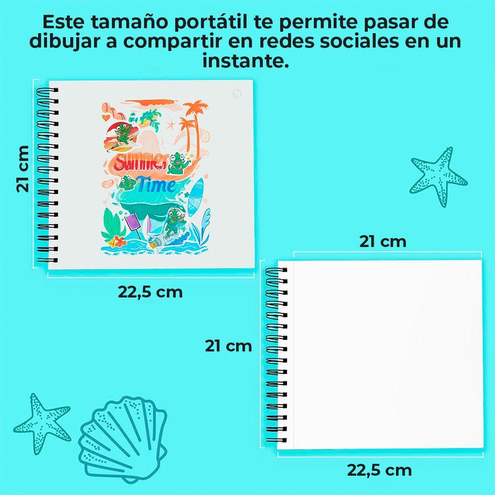 OHUHU BLOCK MARCADORES ANILLADO ESPIRAL(22.5X21 60HJS 150g)-3