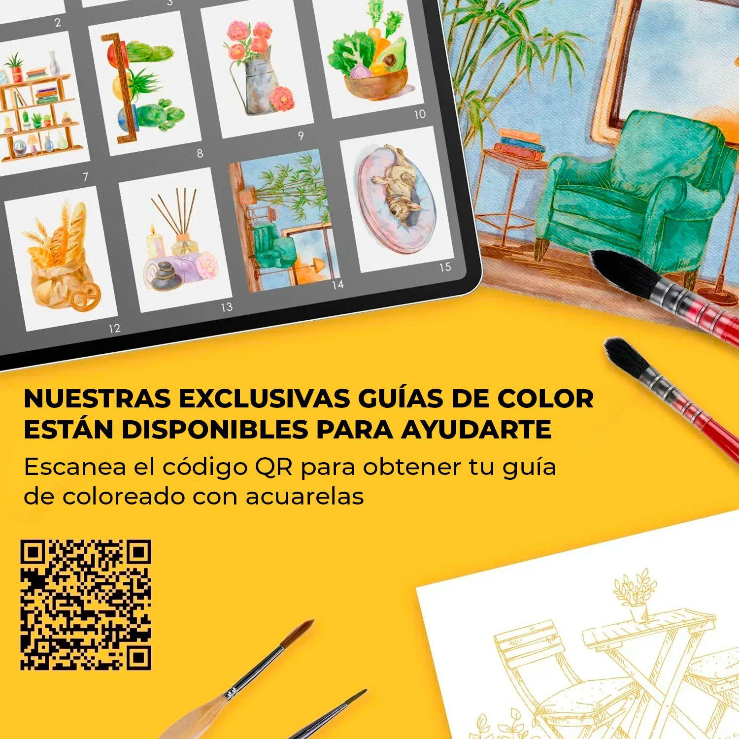 Grabie Club Box: Kit de Acuarela + Libro Colores Esenciales-7