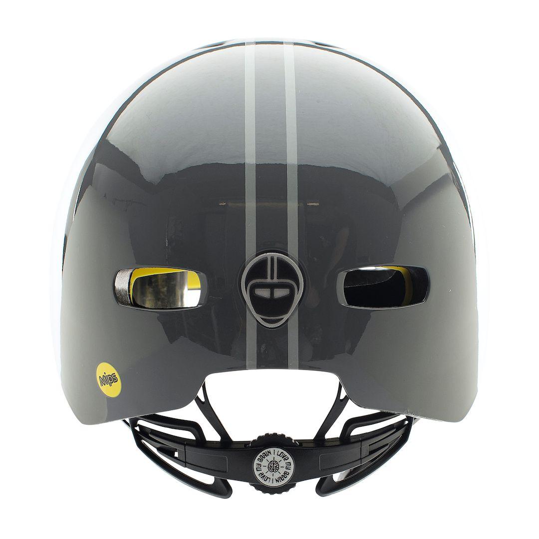 Casco Stret Suit And Tie Stripe Matte Reflective Mips Helmet-2