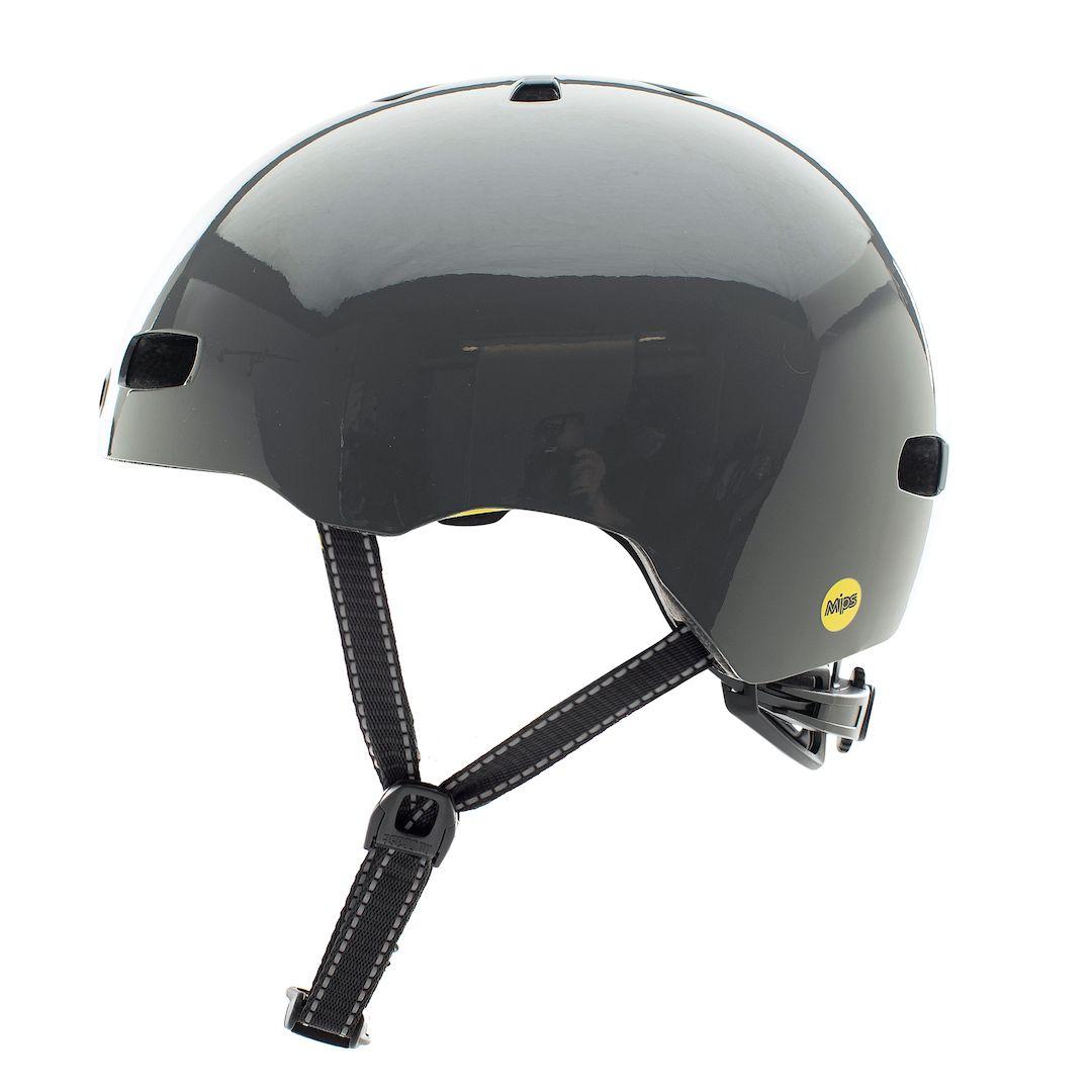 Casco Stret Suit And Tie Stripe Matte Reflective Mips Helmet-4