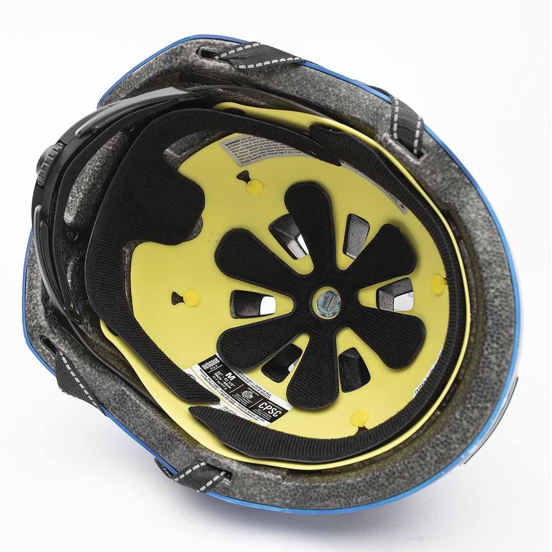 Casco Stret Suit And Tie Stripe Matte Reflective Mips Helmet-8