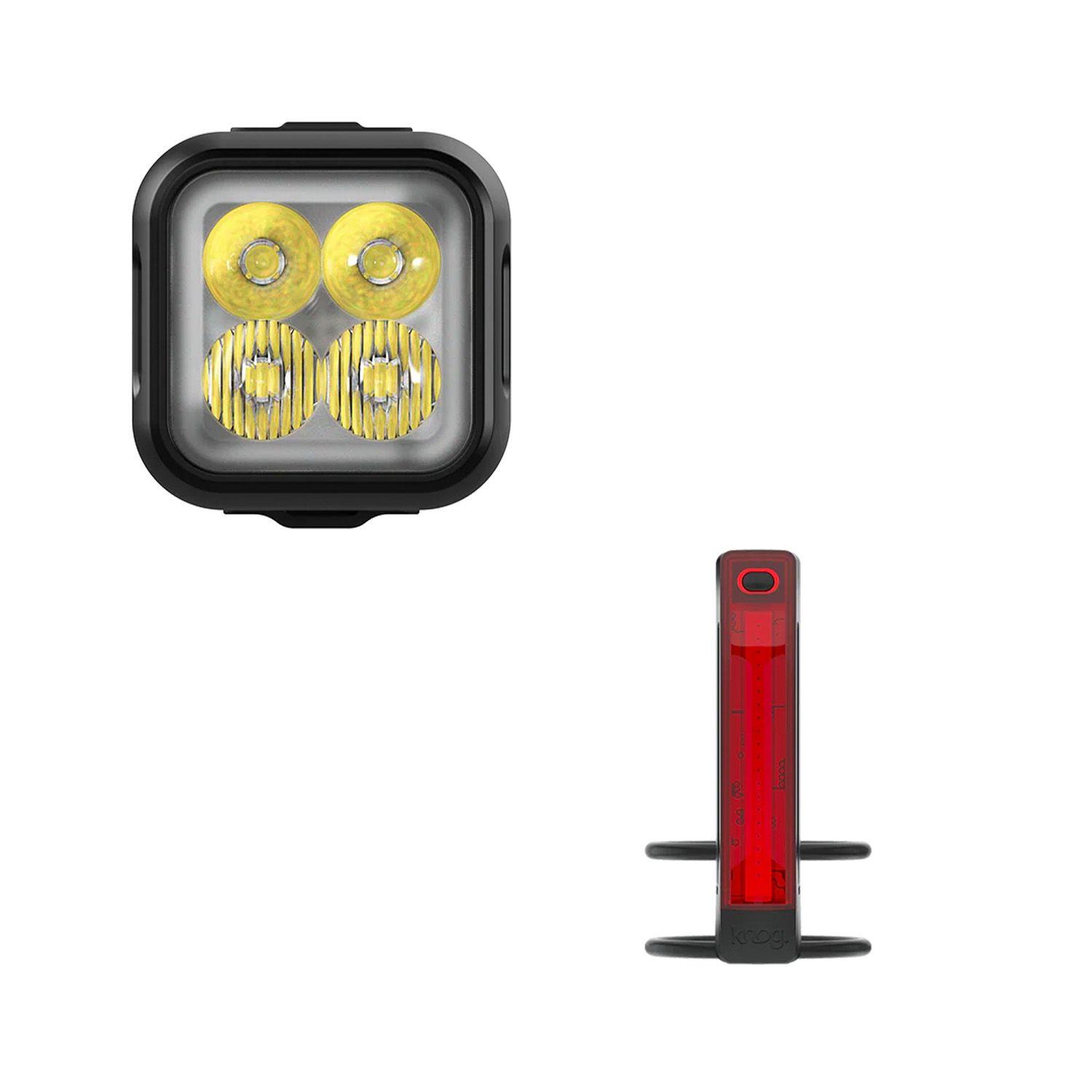 Set de Luces Knog Blinder Pro 600 lm + Plus Trasera 20 lm-4