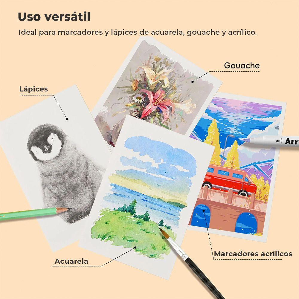 Arrtx Mini Cuaderno de Bocetos para Acuarela-1