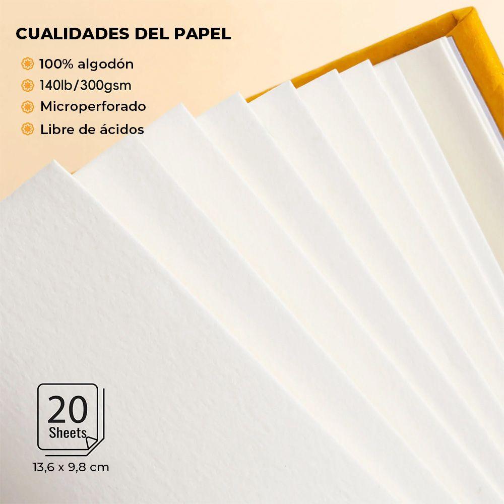 Arrtx Mini Cuaderno de Bocetos para Acuarela-3