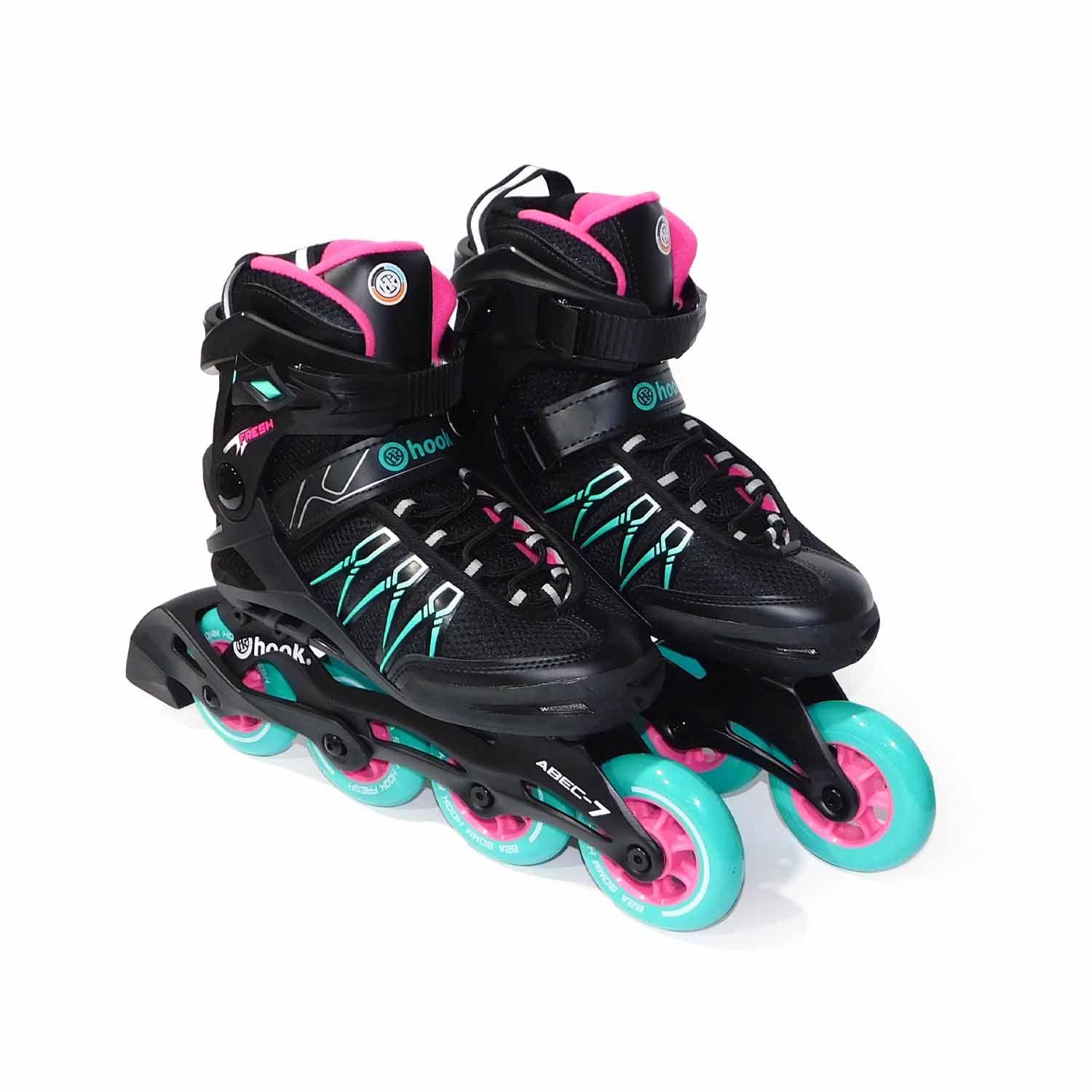 Patines Hook Fresh Rosado Azul-0