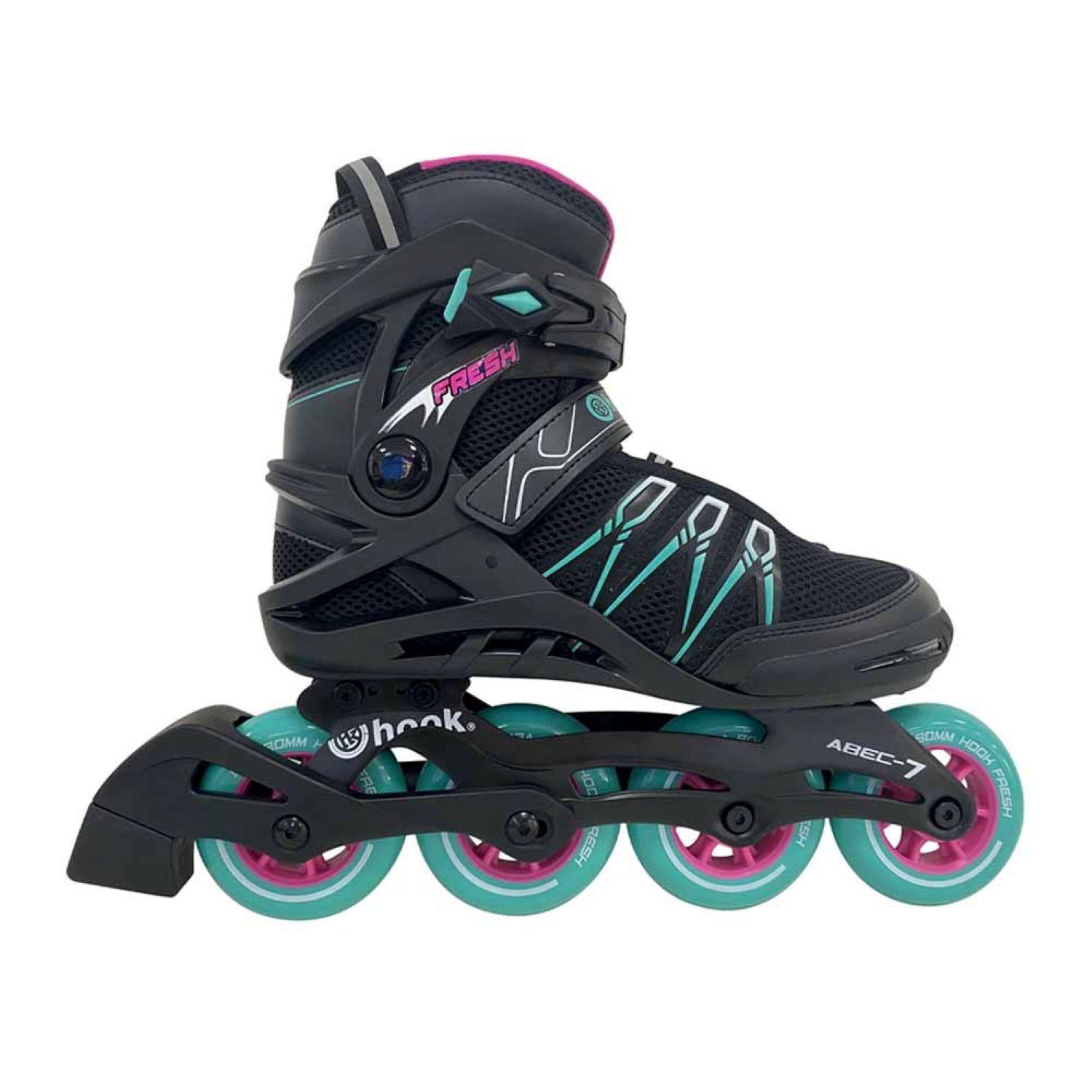Patines Hook Fresh Rosado Azul-4