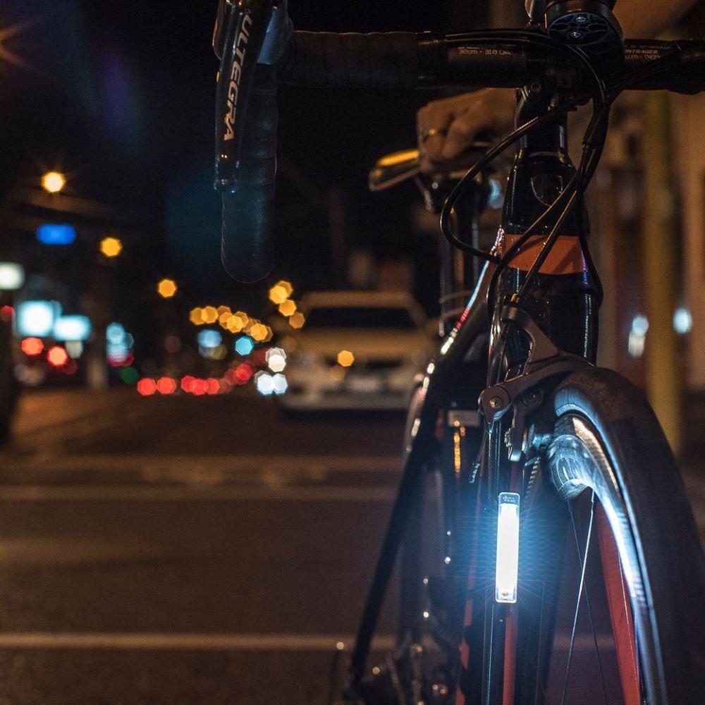 Luz Para Bicicleta Plus Black/front Knog-5