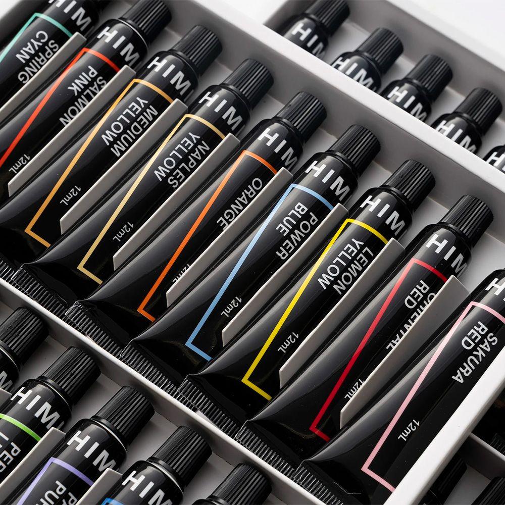 HIMI Set de Tubos de Acrilico 12 ml 12 Colores-4
